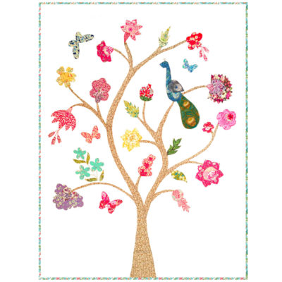 Liberty Tana Lawn Stoffmuster Lebensbaum Quilt Wandbehang