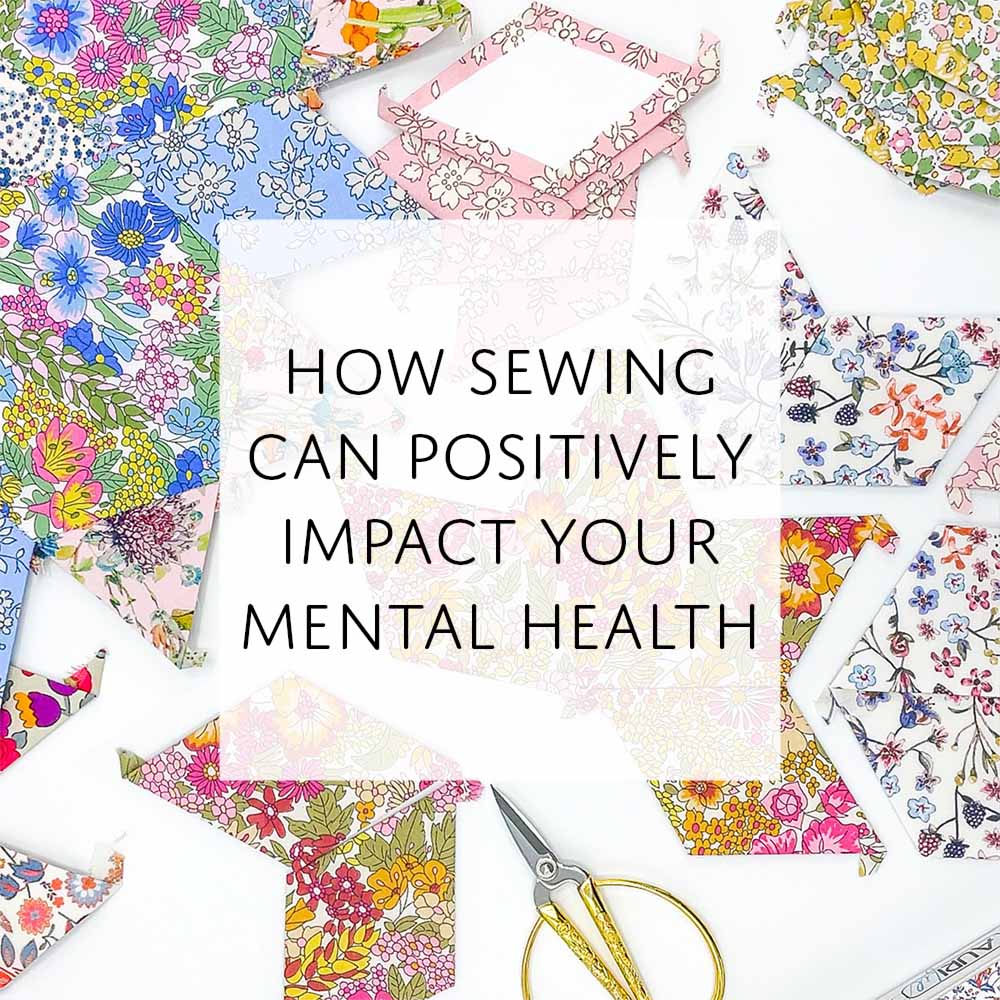 Hoe naaien een positieve invloed kan hebben op uw geestelijke gezondheid