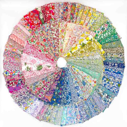 100 Rainbow Liberty Fat Quarter Bundle