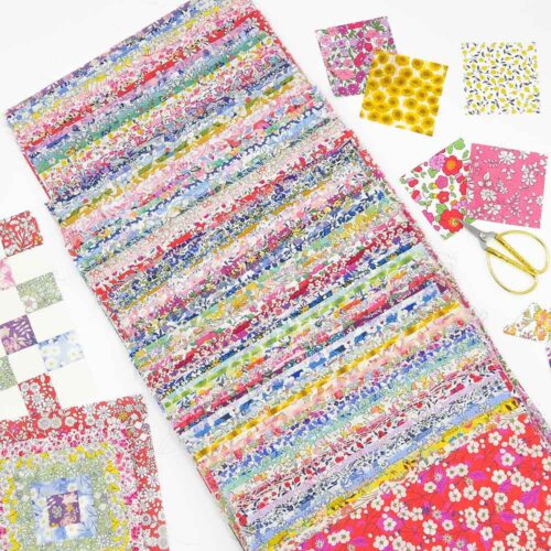 Alice's Wonderland Book and Liberty Fabric Bundle