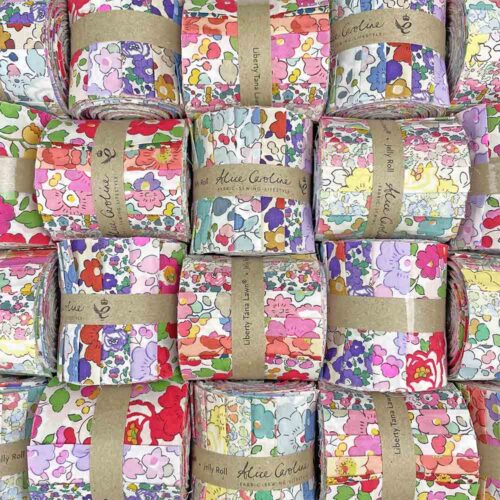 Liberty tana lawn Fabric Betsy jelly roll