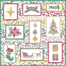 Liberty Fabric Curiosities Of Christmas Quilt-Set