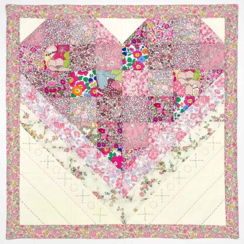 Liberty Fabric Heartbeat Cushion Kit