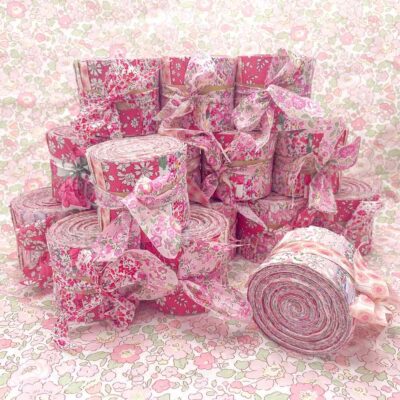 Liberty Tana Lawn Pink Jelly Rolls