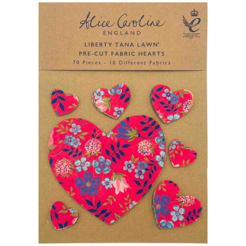 liberty rainbow heart pre-cuts