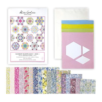 Rainbow Fabric Quilt Block Kit