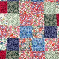 Vintage Patchwork Liberty Fabric Brights