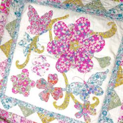 Komplettes Quilt-Set „Sommerwiese“ | Liberty Quilt