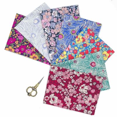 Bright Liberty Cottons For Wide Quilt Projects