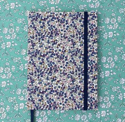 Liberty Fabric Covered Notebook | Wiltshire Bud