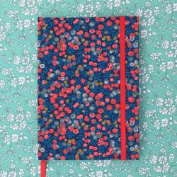Liberty Fabric Covered Notebook | Wiltshire Royal