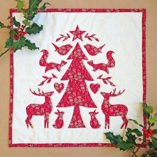 Liberty Tana Lawn® Fabric Forest Animals Wall Hanging Kit Liberty Tana Lawn® Fabric Forest Animals Wall Hanging Kit