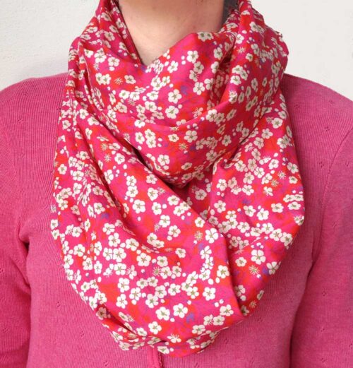 Liberty Loop Scarf Kit- Choose Your Own Fabric - Image 3