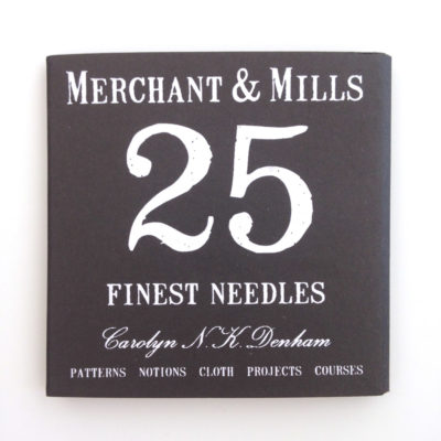 Merchant & Mills 25 finaste nålar