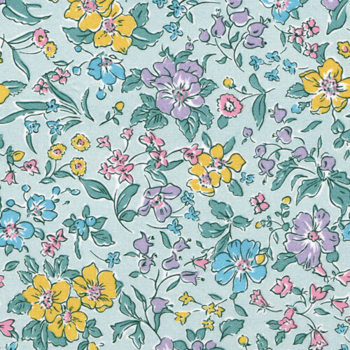 spring petals liberty quilting cotton