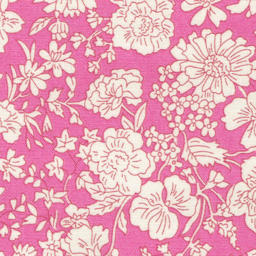 Liberty Wide Width Quilting Cotton Emily Blossom Collection Vintage Pink - Image 2