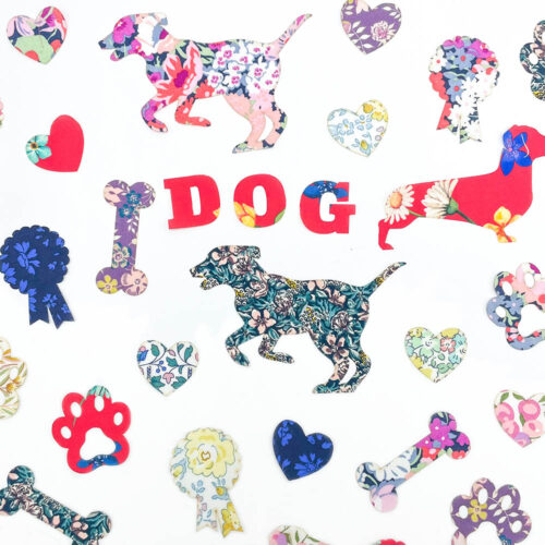 Pre-Cut Liberty Dog Shapes