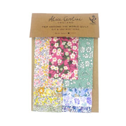 Alice Caroline patchwork quiltset in pastelkleuren
