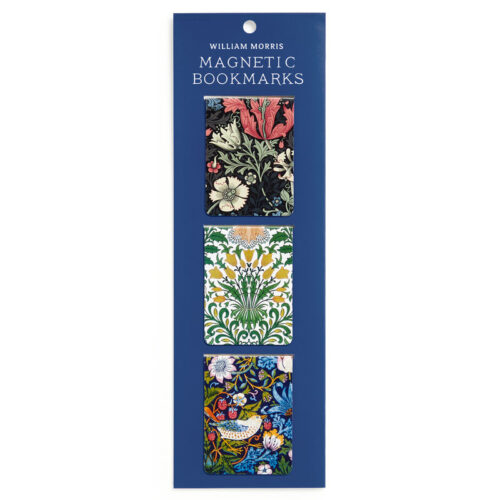 william morris magnetic bookmark set